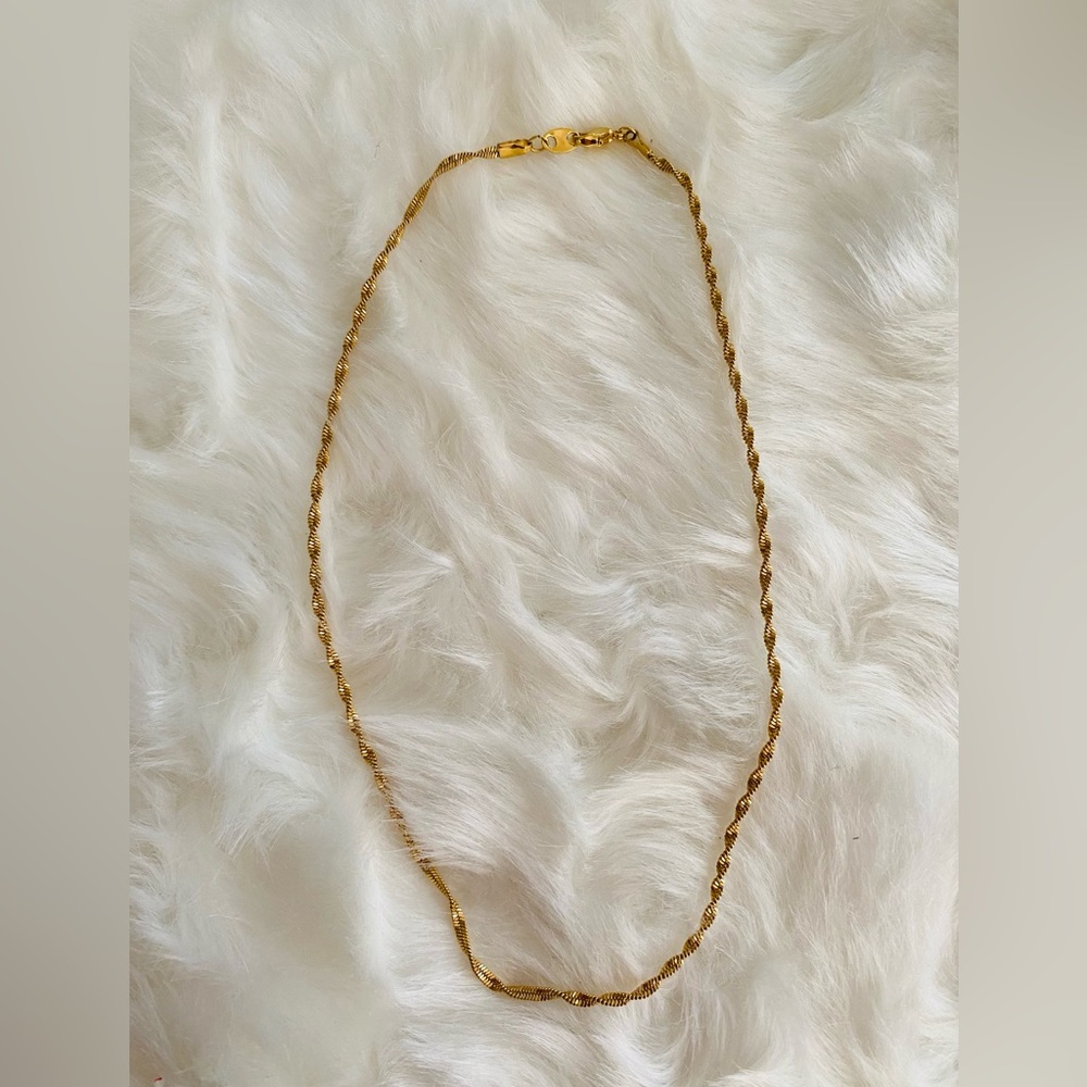 Gold plated, necklace